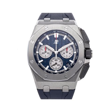 audemars piguet titanium blue dial|audemars piguet.